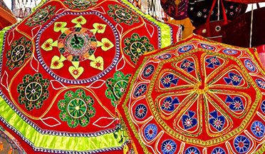 appliqué items Pipli- art crafts odisha tour