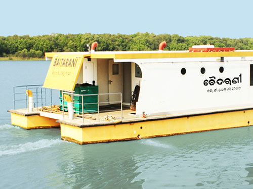 Boat at Bhitarkanika Nature Camps