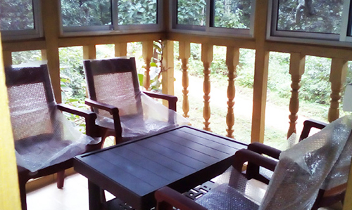 Tree house at Giant Squirrel Nature Camp
