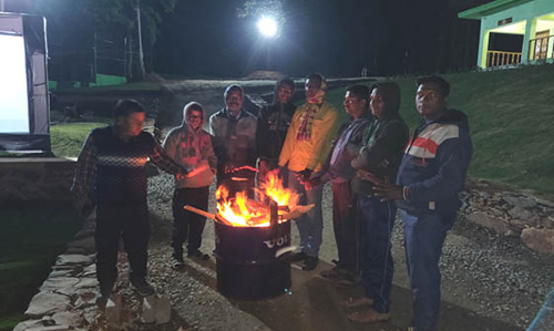 Fire born camp Khandadhar