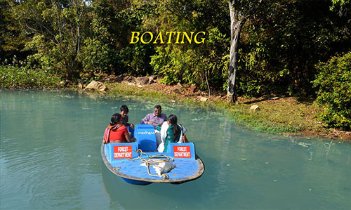 Boating at Rissia Nature Camp
