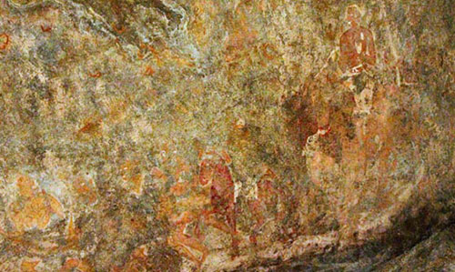 Sitabinji- Fresco paintings on a Rock Shelter called Ravan Chhaya