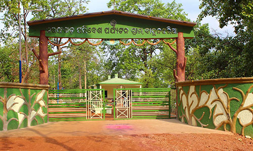Entrance Gate Sarafgarh Nature Camp