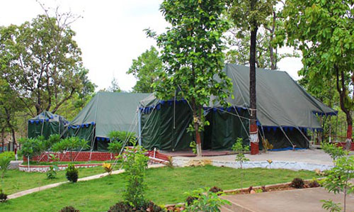Tent house at Sarafgarh Nature Camp