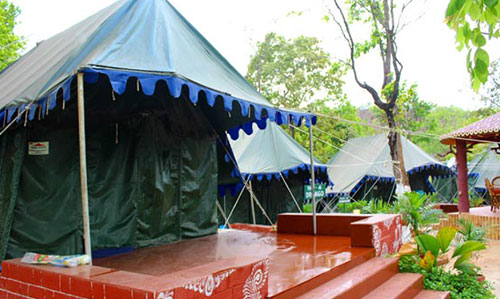 Tent house at Sarafgarh Nature Camp