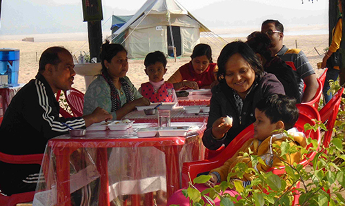 Satkosia Sands Resort camp
