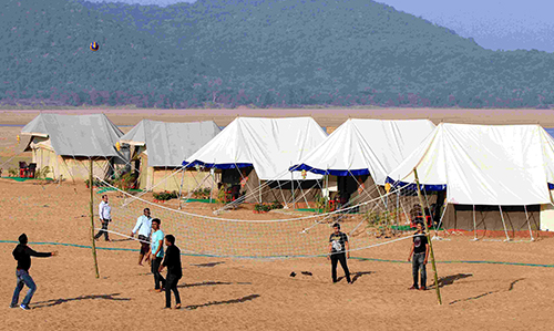 Satkosia Sands Resort camp