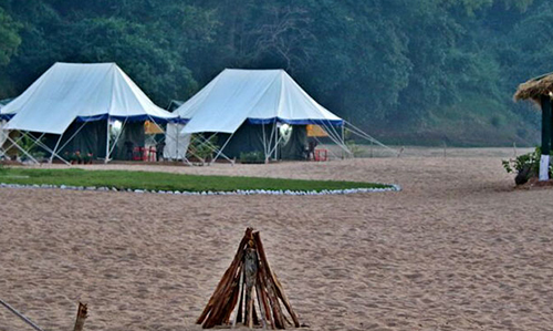 Where to Stay- Satkosia Sands Resort camp