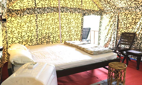 Where to Stay- Satkosia Sands Resort camp