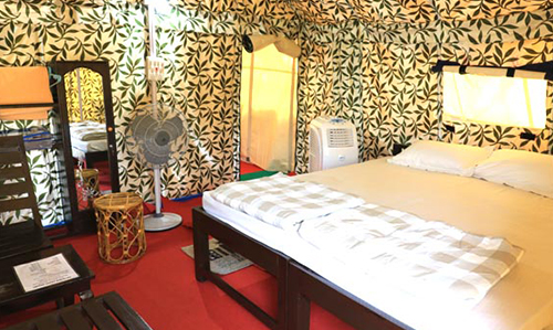Where to Stay- Satkosia Sands Resort camp